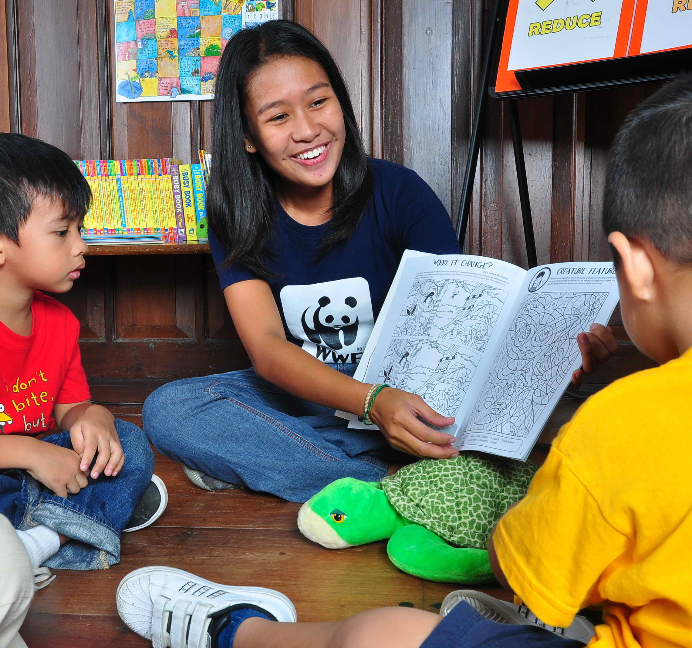 <h1>Educators, Earth's Heroes</h1>
<p>Rural Bicol. A schoolyard fills with children as they pour out of their classrooms and into the quadrangle.</p>
<p style="text-align: right;"><a href="https://support.wwf.org.ph/resource-center/story-archives-2017/educators-earths-heroes/" target="_blank">Read More &gt;</a></p>