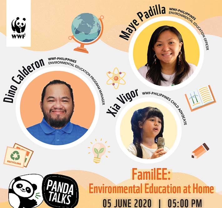 <h1>Panda Talks highlight home-based conservation practices for the month of June!</h1>
<p>In celebration of the Philippine Environmental Month, World Wide Fund for Nature (WWF)/p>
<p style="text-align: right;"><a href="https://support.wwf.org.ph/resource-center/story-archives-2020/panda-talks-june/" target="_blank" rel="noopener noreferrer">Read More &gt;</a></p>