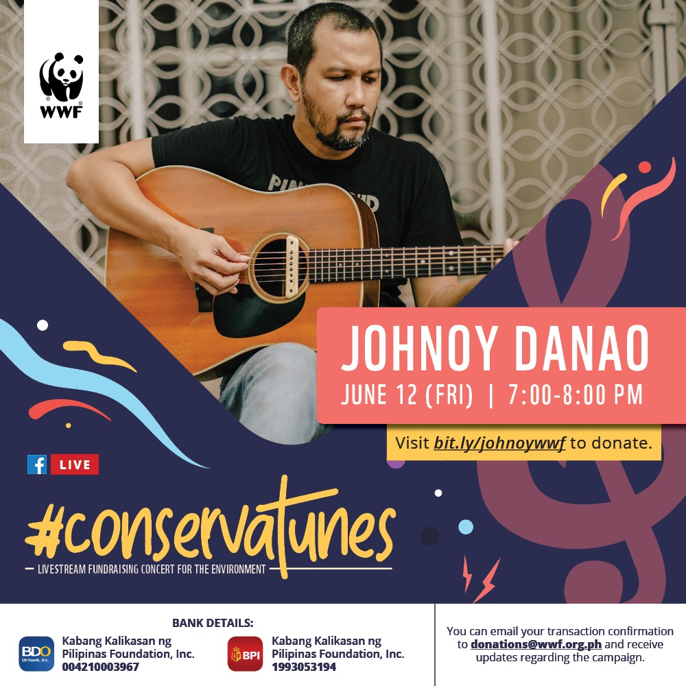 <h1>Johnoy Danao</h1><p>Johnoy Danao is a Filipino musician, composer, singer and songwriter who is known for his live acoustic performances. </p>
<p style="text-align: right;"><a href="https://support.wwf.org.ph/johnoy-danao/" target="_blank" rel="noopener noreferrer">Read More &gt;</a></p>