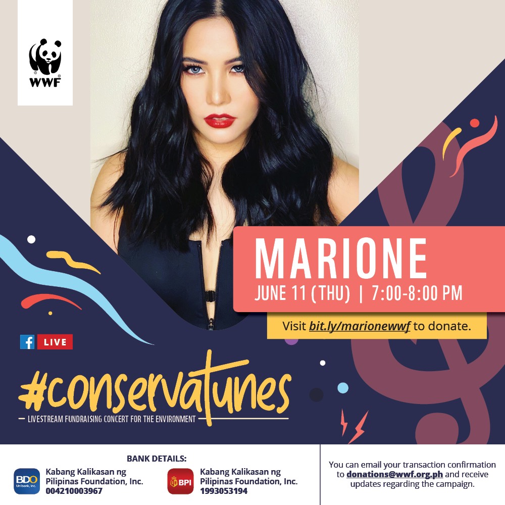 <h1>Marione</h1><p>Marion Aunor is a Filipina singer, songwriter and an occasional actress and pianist. </p>
<p style="text-align: right;"><a href="https://support.wwf.org.ph/marione/" target="_blank" rel="noopener noreferrer">Read More &gt;</a></p>