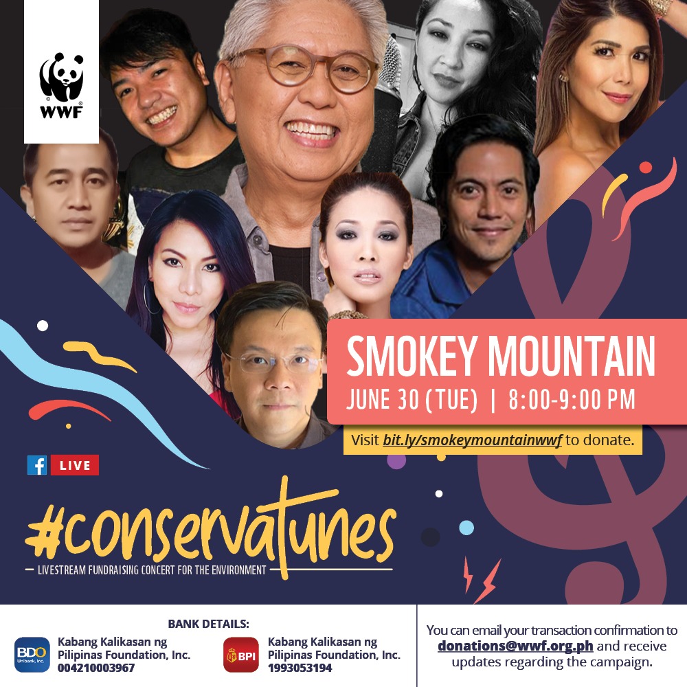 <h1>Smokey Mountain</h1><p> is a Filipino singing group that was formed by musical director, composter and National Artist for Music Maestro Ryan Cayabyab. </p>
<p style="text-align: right;"><a href="https://support.wwf.org.ph/smokey-mountain-2/" target="_blank" rel="noopener noreferrer">Read More &gt;</a></p>