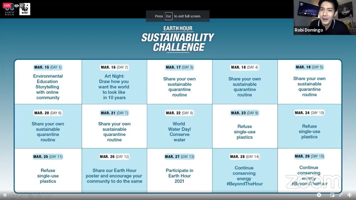 Earth Hour 2021 Press Conference - WWF-Philippines 10