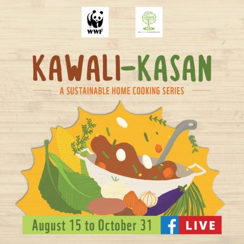 <h1>Kawali-Kasan</h1>
<p>A Sustainable Home Cooking Series</p>
<p style="text-align: right;"><a href="https://support.wwf.org.ph/resource-center/story-archives-2020/kawali-kasan/"_blank" rel="noopener noreferrer">Read More &gt;</a></p>